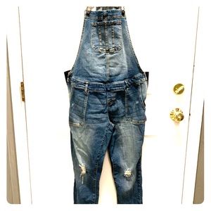 Motherhood Maternity Denim Overalls